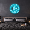 bitcoin led sign