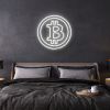 bitcoin led sign