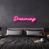 dreaming custom neon sign