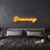 dreaming custom neon sign