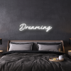dreaming custom neon sign