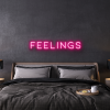 feelings custom neon sign