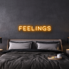 feelings custom neon sign