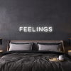 feelings custom neon sign
