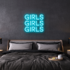 girls custom neon sign
