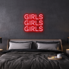 girls custom neon sign