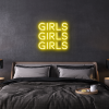 girls custom neon sign