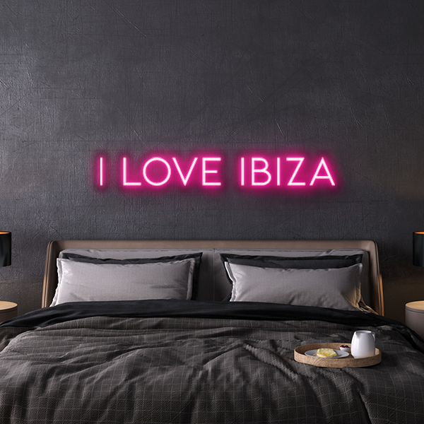 i love ibiza LED Neon Sign
