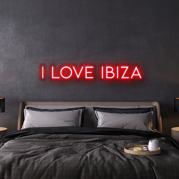 i love ibiza LED Neon Sign