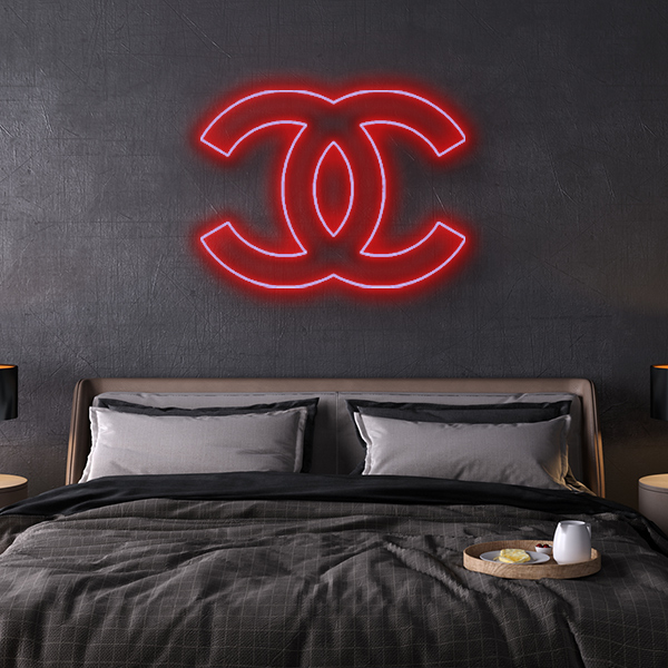 Chanel Logo Neon Sign