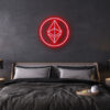 Ethereum led logo