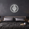 Ethereum led logo
