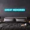 led neon sign great memories