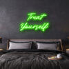 Treat Yourself LED Neon Sign