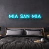mia san mia fc bayern neon leuchtschrift