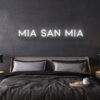 mia san mia fc bayern neon leuchtschrift