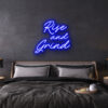 rise and grind LED Neon Sign