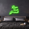 rise and grind LED Neon Sign