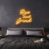 rise and grind LED Neon Sign