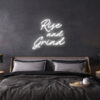 rise and grind LED Neon Sign