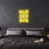 nur der bvb Neon Leuchtschrift