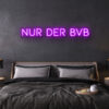 nur der bvb Neon Leuchtschrift