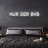 nur der bvb Neon Leuchtschrift