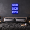 nur der bvb Neon Leuchtschrift