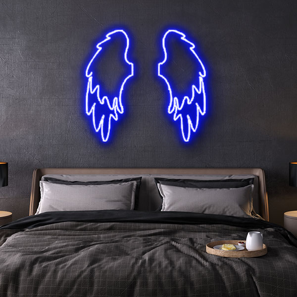 Angel Wings Neon Sign