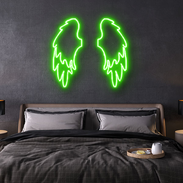 Angel Wings Neon Sign