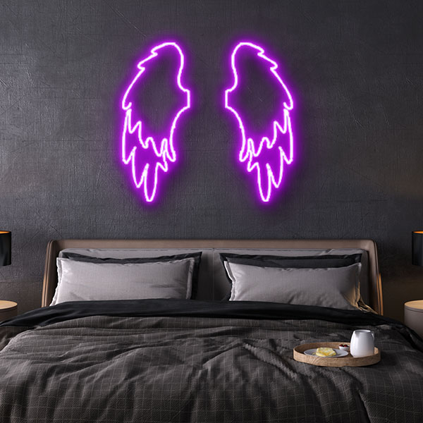 Angel Wings Neon Sign