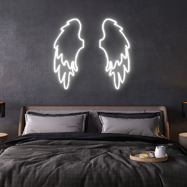 Angel Wings Neon Sign