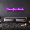 Beauty Nails Neon Sign