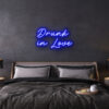 drunk in love neon sign