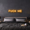 fuck me neon sign
