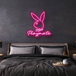 playmate neon sign
