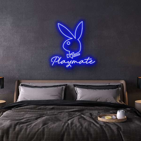 playmate neon sign