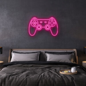 Playstation Game Controller neon sign