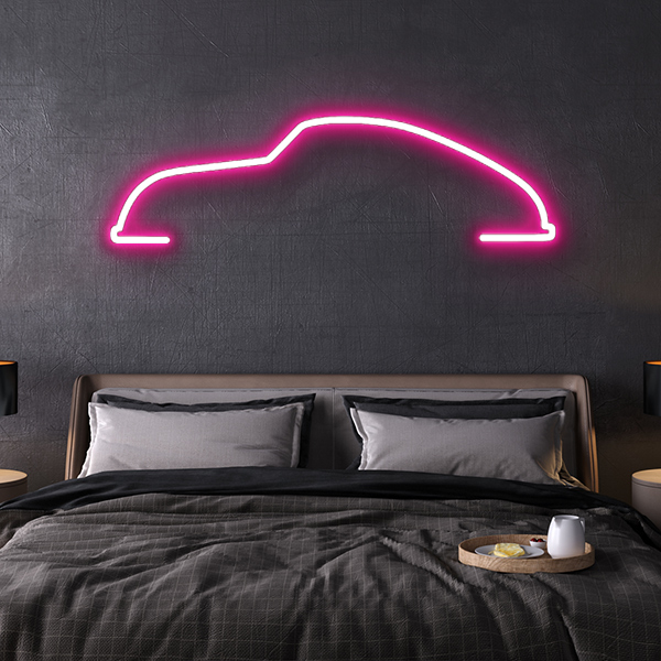 porsche 356 LED neon sign schriftzug