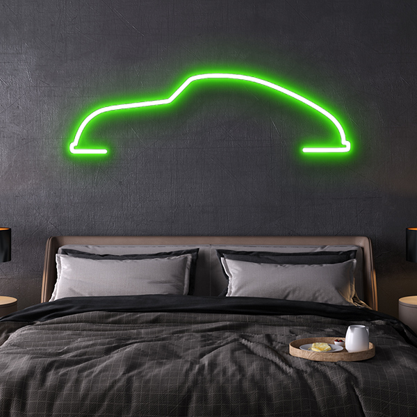 porsche 356 LED neon sign schriftzug