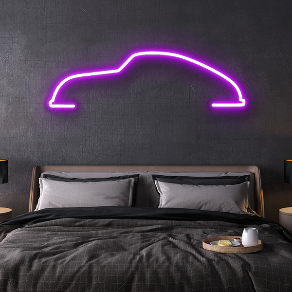 porsche 356 LED neon sign schriftzug
