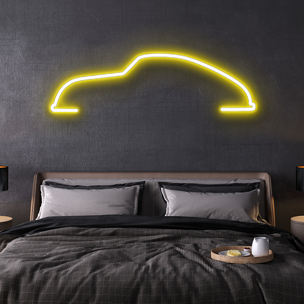 porsche 356 LED neon sign schriftzug