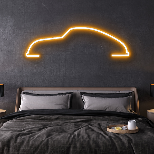 porsche 356 LED neon sign schriftzug