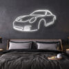 porsche 997 LED neon sign schriftzug