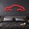 porsche 911 Turbo LED neon sign schriftzug