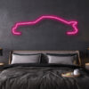 porsche 911 Turbo LED neon sign schriftzug