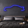 porsche 911 Turbo LED neon sign schriftzug