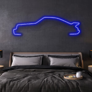 porsche 911 Turbo LED neon sign schriftzug