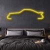 porsche 911 Turbo LED neon sign schriftzug