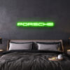 porsche neon sign